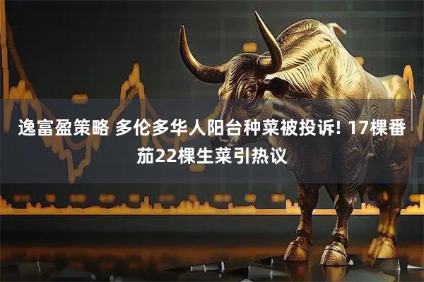 逸富盈策略 多伦多华人阳台种菜被投诉! 17棵番茄22棵生菜引热议